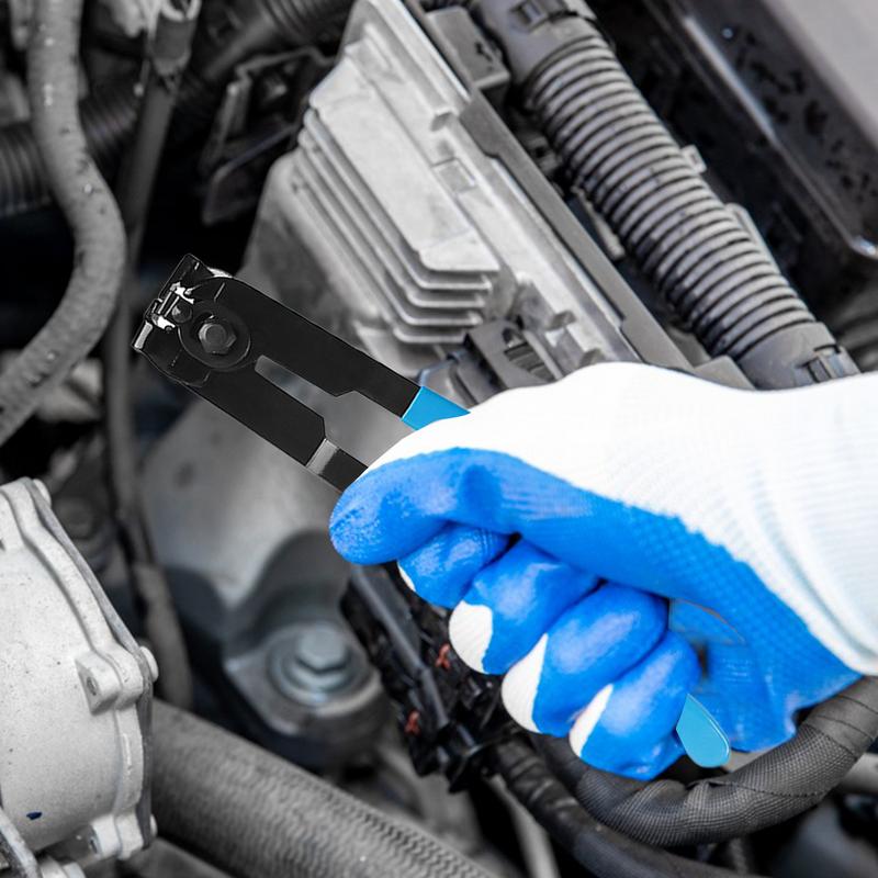 CV Boot Clamp Pliers Hose Pliers Ergonomic Anti-Slip Dust Cover Clip Removal Clamp CV Joint Banding Tool For Automobile Cars