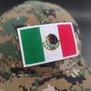 Mexico Flag Patch Exquisite Sewing Embroidered Iron On Patches for Clothes Pants Jackets Backpacks