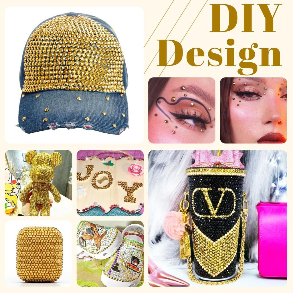 Серия Yellow Glass Hot Drill, Термоплавкий клей для нижней части кристалла, имитация австрийского горячего сверла, украшение для одежды своими руками из стразов