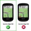 Coque pour Garmin Edge 530 - Housse Etui Silicone Noir Protection Souple Phonillico®