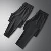 Men's Summer Ice Silk Mesh Quick-Dry Loose Fit Sports Pants