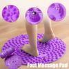 Foot Fingerpressure Board Mat Health Jogging Walk Pressure Foot Board Massage Pad Feet Yoga Acupressure Pad Training Accessories
