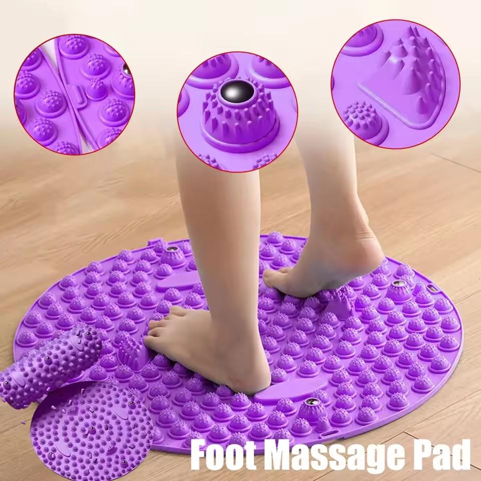 Foot Fingerpressure Board Mat Health Jogging Walk Pressure Foot Board Massage Pad Feet Yoga Acupressure Pad Training Accessories