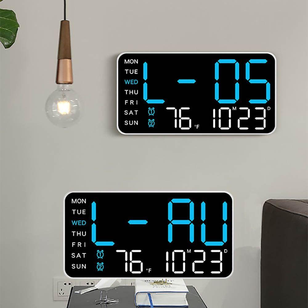 Multi-functional Digital LED Clocks Temperature Display Table Clock for Bedroom