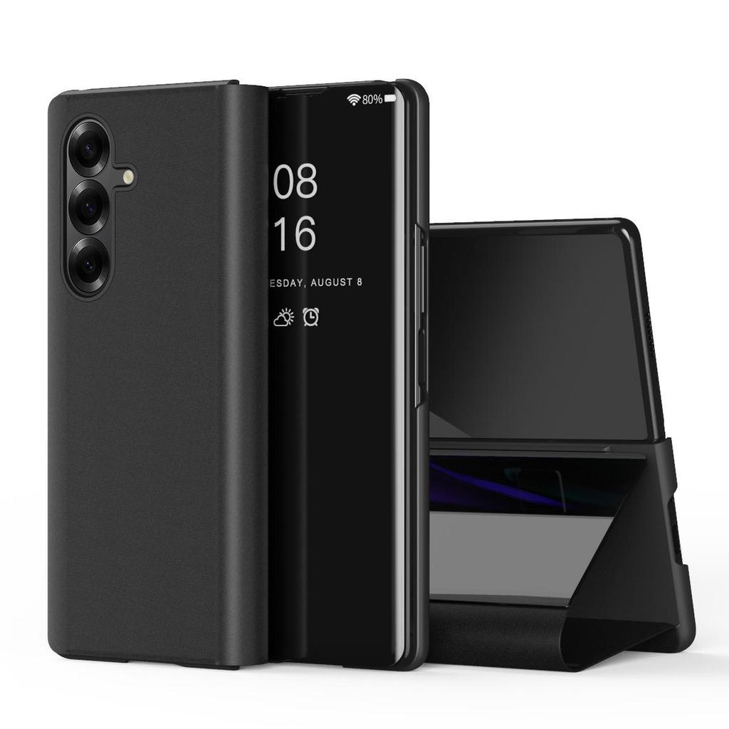 3D Зеркальный флип-кейс со подставкой для Samsung Z Fold7/Oppo Find N3