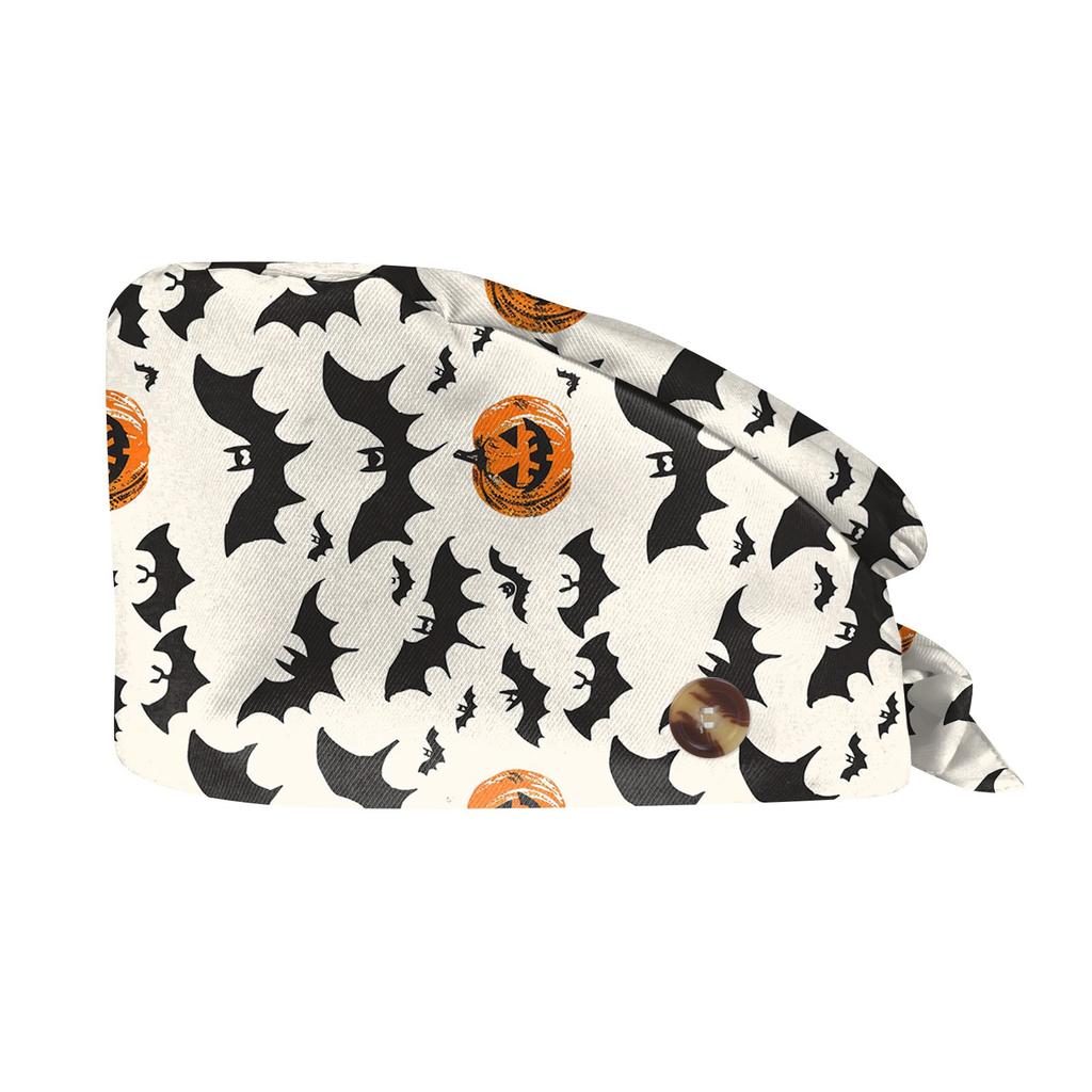 Модная шляпа для работы на Хэллоуин с принтом Повседневная кепка с сумкой