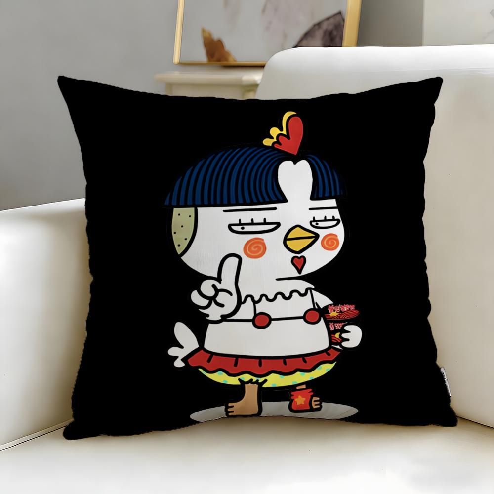 Популярная еда Самьянг Бульдак Рамен Наволочка Мягкая и Легко стирающаяся – Универсальная для Дивана, Кровати, Путешествий и Офиса