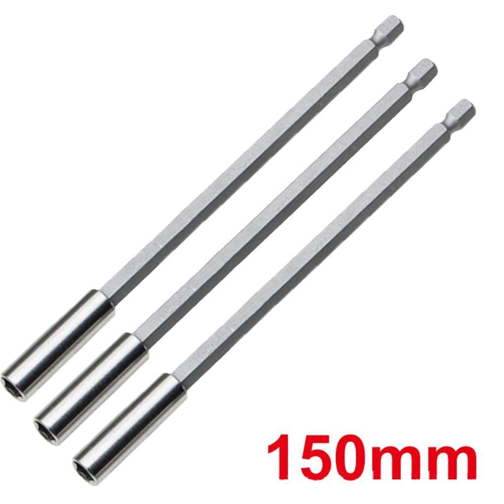 3шт магнитный удлиненный соединительный стержень длинная ручка удлинитель бит удлинитель винтовой бит