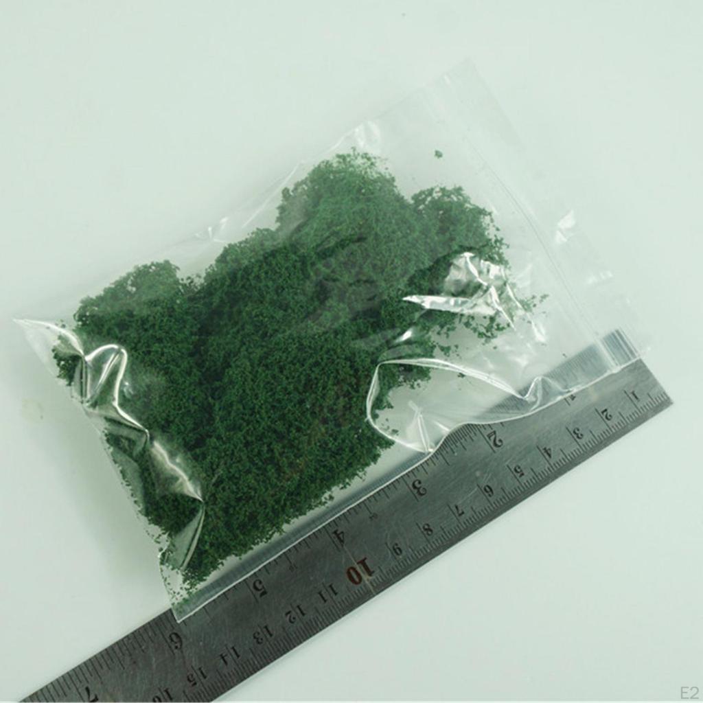 Из 10 г Модель Статическая Трава, для Миниатюрного Ландшафта DIY Искусственная, Настольный Пейзаж Железная Дорога