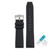 Silicone Strap for Blancpain X Swatch 22mm Stainless Steel Buckle Quick Release Sport Waterproof Rubber Watch Band for Men Women
