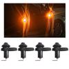 Door Jamb Switch Universal Black Car Interior Door Light Switch Set of 4