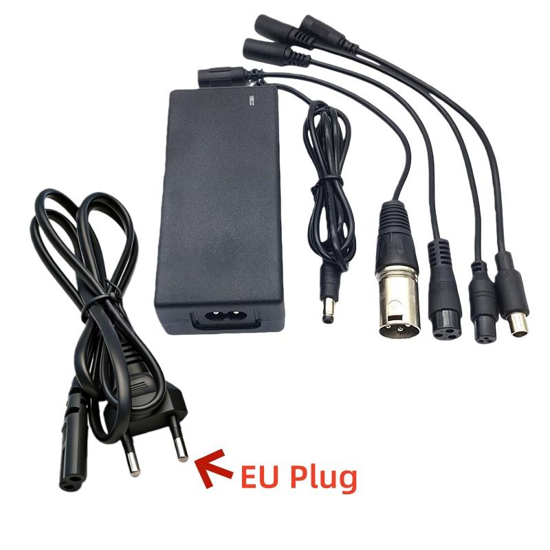 1 Комплект AC 100-240V DC 42V 2A Зарядное устройство для литиевой батареи Штепсель США/ЕС Адаптер для батареи На секторные аксессуары 42V 2A Новый адаптер питания