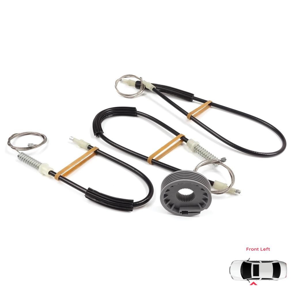 BWR5552 Комплект для ремонта стеклоподъемника левой двери для Mitsubishi Colt CZC Cabriolet RG 2006-2009 98031403