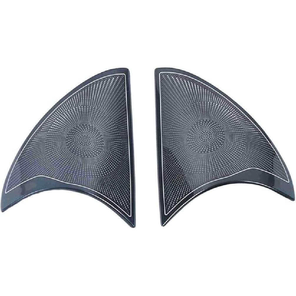 Совместимо с Tesla Model Y 2021 2022 Отделка салона Накладка на динамик автомобильной аудиосистемы Наклейка Крышка динамика двери Отделка вентиляционного отверстия под сиденьем (цвет :