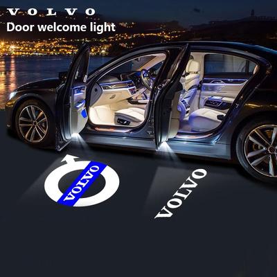 2 шт. Подходит для V40 V60 V90 XC40 XC60 XC90 S60 S90, светодиодная лампа приветствия для автомобиля, проектор логотипа, лампа-призрак, автозапчасти, декорация.