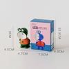 LED Mini Night Light Cute Frog Foldable Desk Lamps Desktop Ornament Book Light Kids Room Bedside Bedroom Decor Holiday Gifts