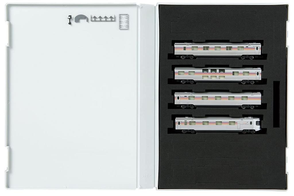 Комплект удлинителей TOMIX N Gauge E26 Series Cassiopeia A 92409 для модели пассажирского вагона железной дороги