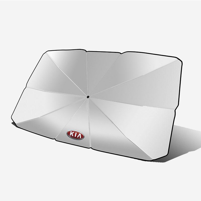 1Pcs 2025 Fashion New Car Windshield Sunshade Umbrella Protector Parasol Foldable For KIA Cerato Sportage R K2 K3 K5 Sorento Sportage R Rio Soul