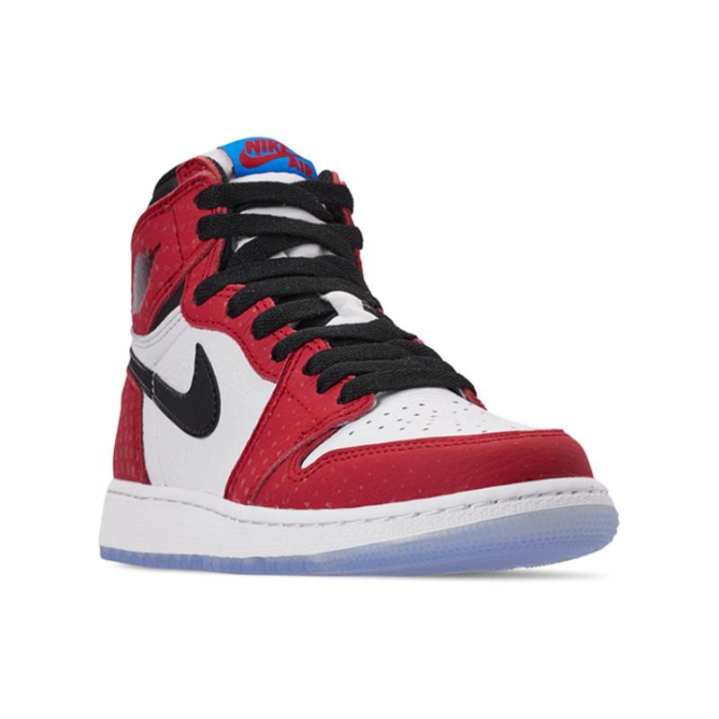 Jordan 1 Retro High История Происхождения Человека-паука Jordan 555088-602