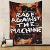 Rock Band Rage Against The Machine Hippie Wall Hanging Tapestries Bohemian Wall Tapestries Mandala INS Home Decor