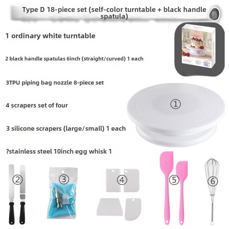 Набор для украшения торта из пшеничной соломы - вращающийся инструмент для выпечки для проектов «сделай сам»