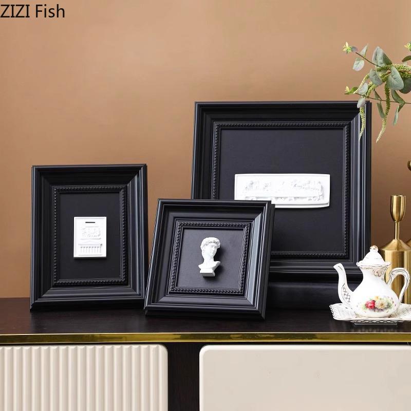 Гипсовая статуэтка Венеры Подвесные картины Настенные украшения Декор гостиной Фоновый дисплей Настенная картина с изображением персонажа