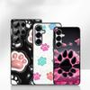Cute Dog Cat Paw Cover Phone Case for Apple iPhone 17 16 15 11 Pro XS Max XR 6 7 8 Plus + SE 2020 5 16E