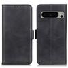 For Google Pixel 8 Pro Protective Wallet Case Cowhide Texture Leather Stand Shockproof Phone Cover