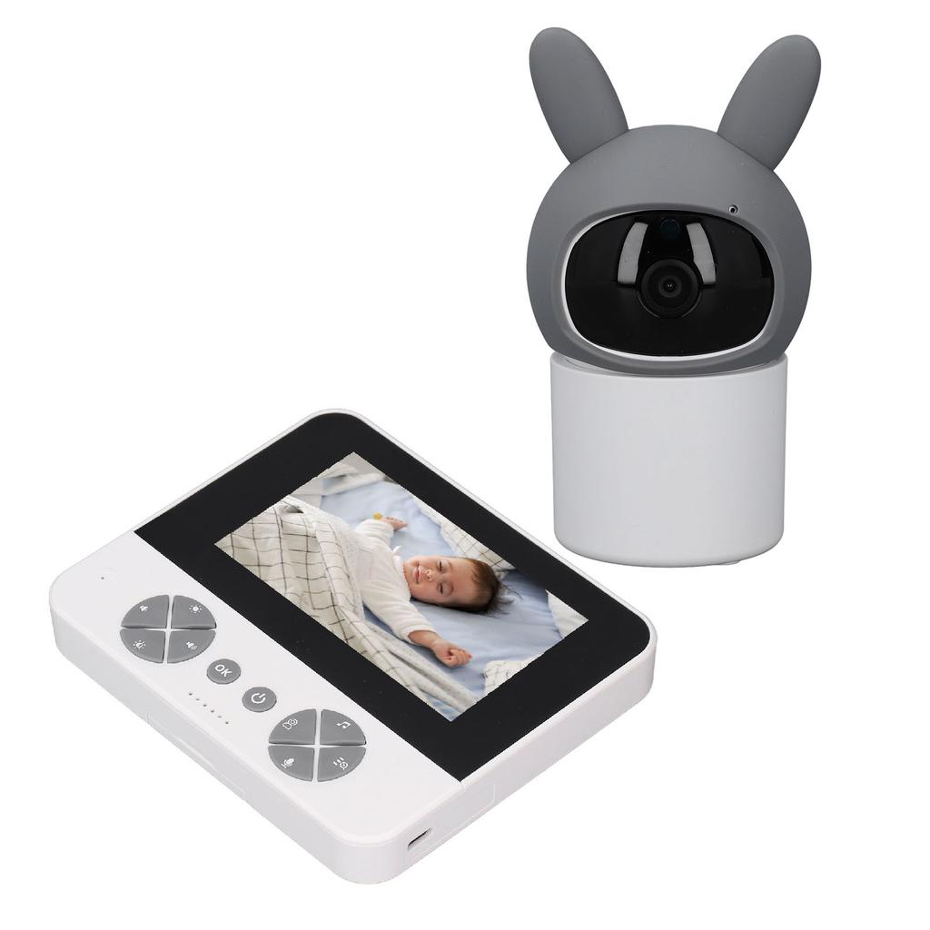 Детская камера Беспроводная интеллектуальная детская камера Ночное видение Датчик температуры и влажности HD камера
