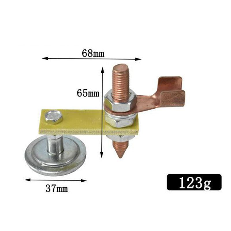 Welding Magnet Head Magnetic Welding Fix Ground Clamp Welding Support Clamp Holder Welding Fixture for Electric Welding Ground