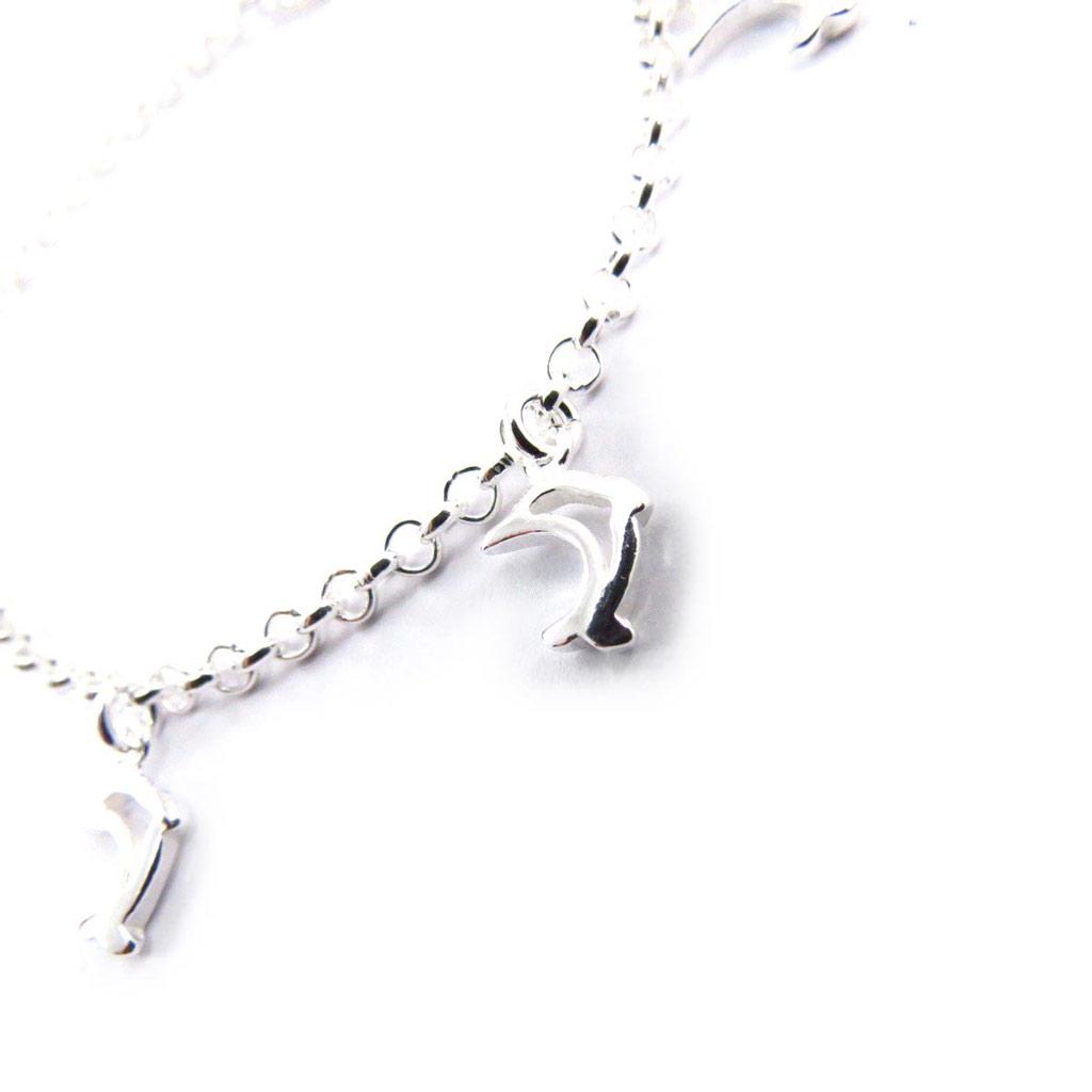 Les Trésors De Lily [E9595] - Серебряный браслет «Дельфины».