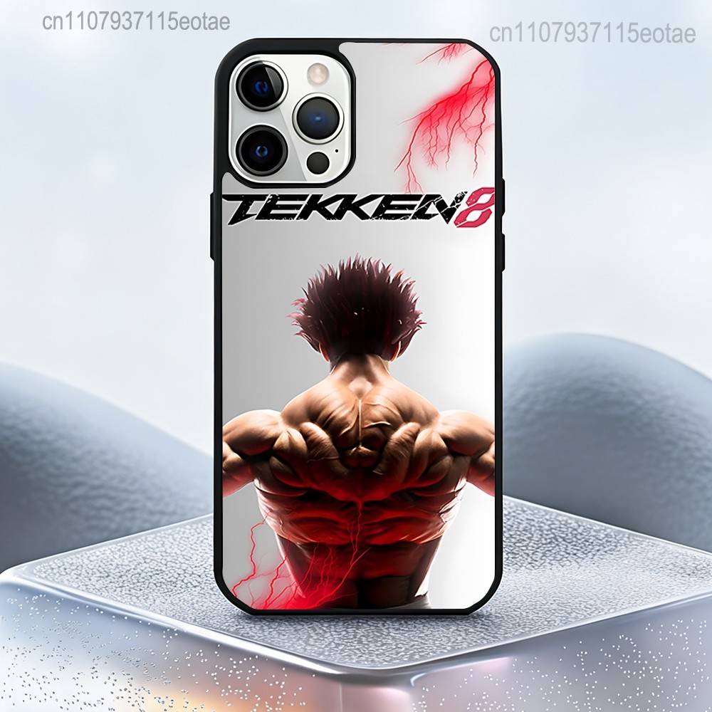 Чехол-бампер с защитой от падения и магнитом для игры T-Tekken 8 для iPhone 17,16,15,14,13,12,11,Pro,Max,Plus,Mini,SE4,E