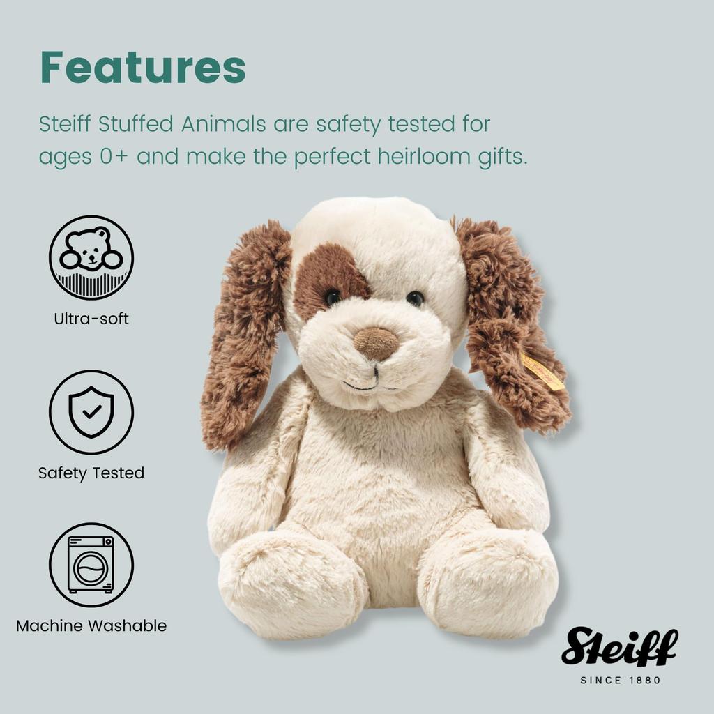 Steiff Cuddly Friends Dog 083594 Wipes, 28cm,