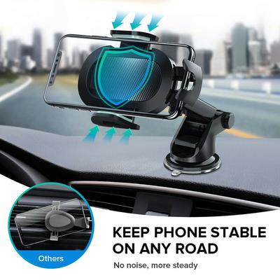 Универсальный автомобильный держатель для телефона на 360°, подставка для сотового телефона с присоской, держатель для смартфона, GPS-крепление, подходит для 4,7-6,8-дюймового автомобильного мобильного телефона