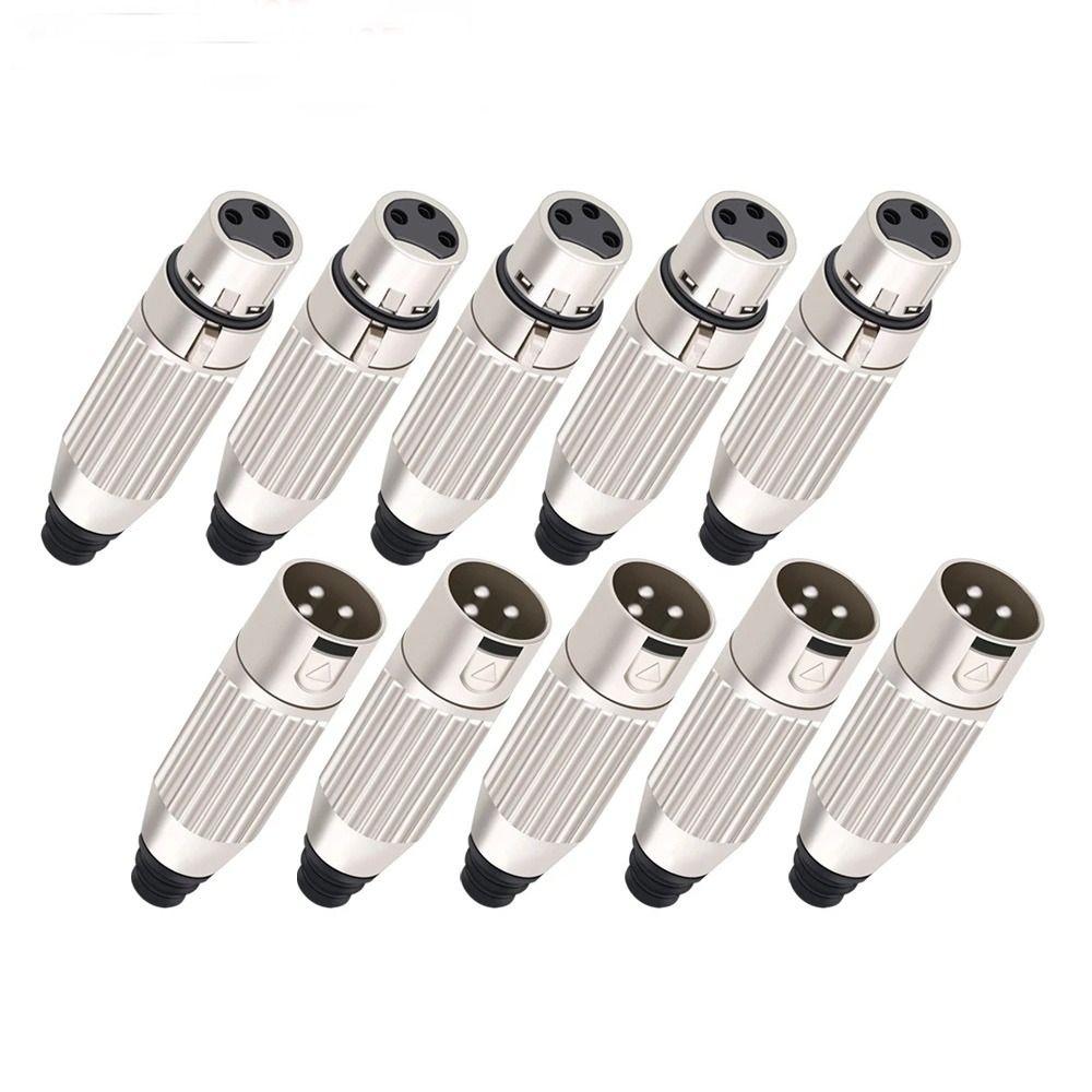 Signal Line 3pin XLR Female Adapter 3pin Xlr Male Microphone Balance Cable Plug XLR Connector Plug