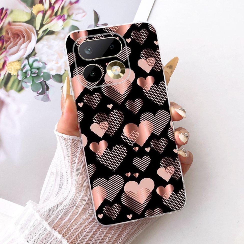 Transparent For Realme 16 Pro 5G Case Luxury Cute Cat Fashion Butterfly Cool Painted Casing For Realme RMX5121 RMX5120