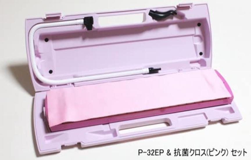Yamaha Pianica 32-key keyboard harmonica P32E P32EP. Includes our original sticker (Pink cleaning cloth included)