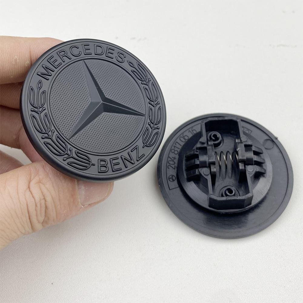 1 шт. 57 мм Значок-эмблема на капот автомобиля для Mercedes Benz W204 W205 W212 W213 W221 W177 W246 GLA GLC CLA Автоаксессуары