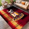 Bradford City AFC Print Rug, Washable Floor Carpet, For Entryway Dorm Laundry Room Office Study, Home Decor Birthday Christmas Gift