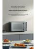 Midea PC23M8 Black Inverter Microwave & Oven Combo - Compact Flat Panel Design