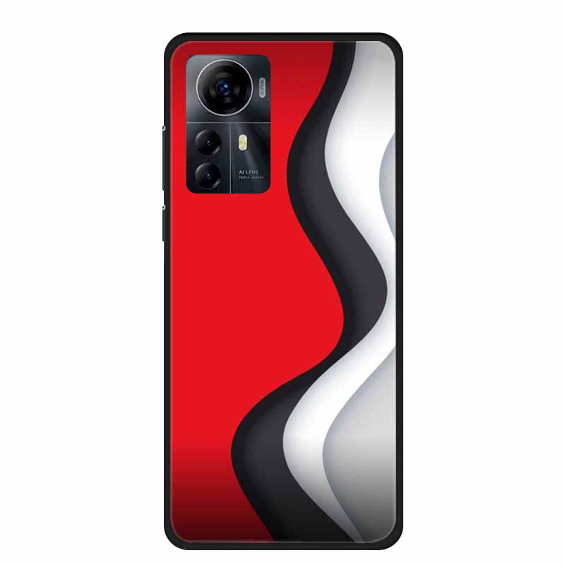 For ZTE Blade A72s 4G Case 2023 Fashion Cool Soft TPU Black Silicone Phone Cover for ZTE Optus X Max Back Cases Funda A 72s Etui