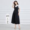 Summer New Age Reducing Short T+Strap Skirt Women's Two Piece Set