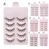Easy To Apply Good Ductility Simulation Lashes Trendy Naturally Curled Cosplay False Eyelashes