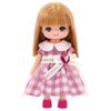 Takara Tomy Licca-chan Doll LD-22 Twin Sister Smiling Maki-chan Dress-up Play Toy Ages 3+