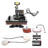 5 In 1 38*38cm Heat Press Machine Heat Transfer Printer  for T Shirt Mug Cap Plate