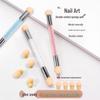 Nail Art Dual-Head Sponge Gradient & Dotting Blush Brush Tool