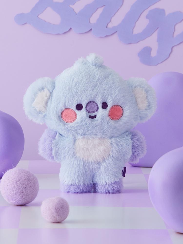 Line Friends BT21 KOYA Baby Fluffy Standing Plush Doll