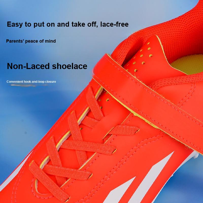 adidas X Crazyfast Club H&L TF J Удобные Нескользящие Прочные Низкие Футбольные Бутсы Детские Футбольные Бутсы Оранжевый IF0715