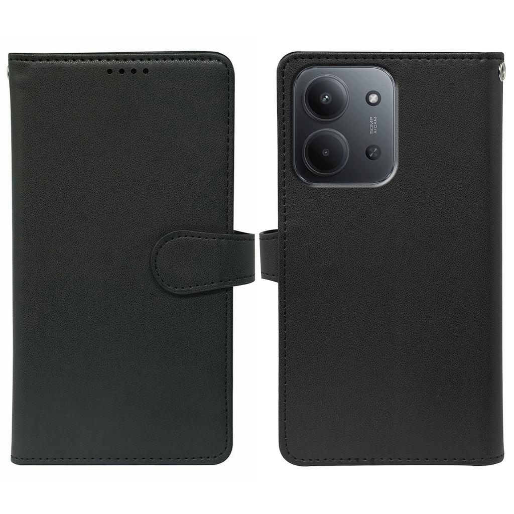 Для Xiaomi Redmi 15C 5G (США) (173мм)/15C 4G (США) (173мм) Чехол с 9 отделениями для карт, подставка из искусственной кожи, чехол для телефона