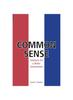 Книга Common Sense : Solutions for Better Government